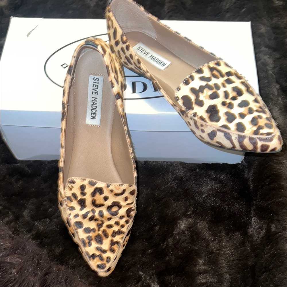 Steve Madden Leopard Print Women's Loafers